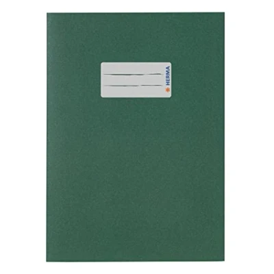 Afbeelding van 10x Herma Schriftfolie papier A5 donkergroen