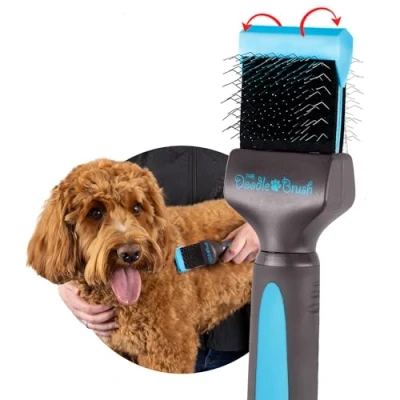 Afbeelding van The Doodle Brush (enkele kop) de Ultimate voor Labradoodles &amp; andere Poedel kruisen