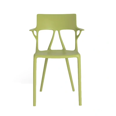 Afbeelding van Kartell A.I. Eetkamerstoel Groen Pot Interieur