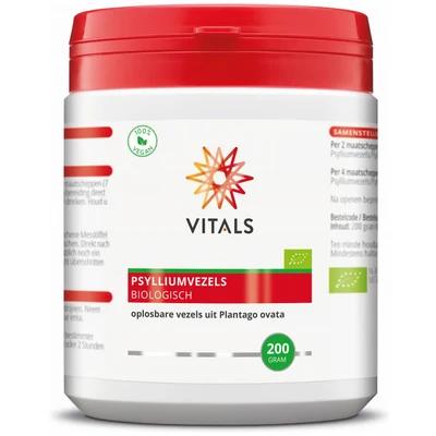 Afbeelding van Vitals Psylliumvezels biologisch 200 g