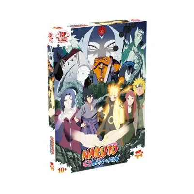 Afbeelding van Winning Moves Puzzle (1000 Teile) Naruto Final Battle Mit Sasuke, Sakura und Co. Alter 10+