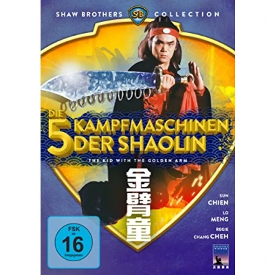 Afbeelding van Die 5 Kampfmaschinen der Shaolin (Shaw Brothers Collection)