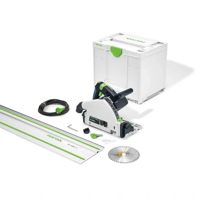 Afbeelding van Festool TS 55 FEBQ Plus FS Invalcirkelzaagmachine Met 1400/2 (In Systainer)