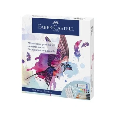 Afbeelding van Faber Castell waterverfset 18 delig FC 169618