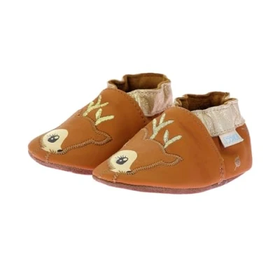 Afbeelding van Robeez FAONFAON, Camel babyschoenen, 17/18 EU, Kameel., EU