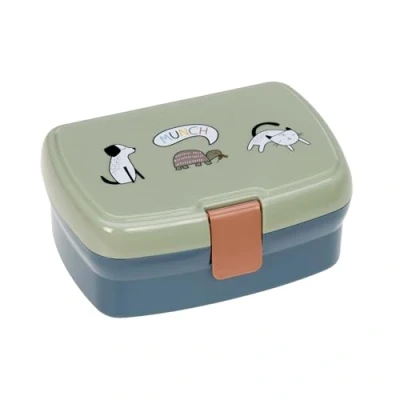 Afbeelding van LÄSSIG Lunchbox, Happy Prints