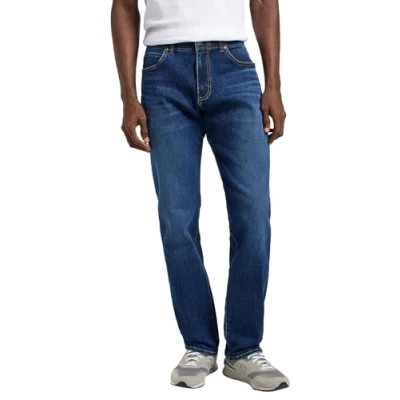 Afbeelding van Lee Herren Jeans Straight Fit Xm, Regular Fit, Gerades Bein