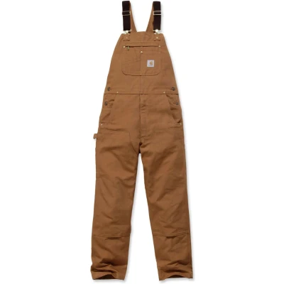 Afbeelding van Werkoverall Carhartt Men Bib Overall Brown W44/L30