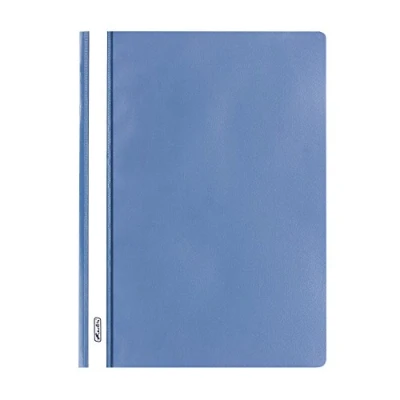 Afbeelding van Herlitz 975441 Snelhechter A4 PP met transparant voordeksel, 10 stuks, blauw