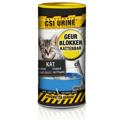 Afbeelding van Csi Urine Kattenbak Granules Geurverwijderaar 400 g
