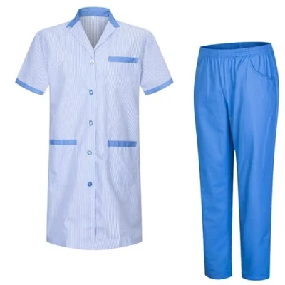 Afbeelding van MISEMIYA sanitaire pyjama&#039;s, uniseks, uniformen, medische 817 8312, L, laboratoriummantel T8162 4 Celets, Bata Laboratorio Celetes, L