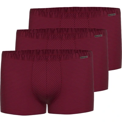 Afbeelding van Ammann Retro 3ER PACK Onderbroeken, Heren, Maat: Medium, Bordeaux