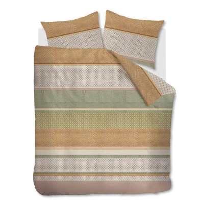 Afbeelding van At Home Rows dekbedovertrek Lits jumeaux (240x200/220 cm + 2 slopen) Multi