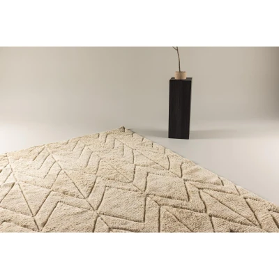 Afbeelding van Svea Bella vloerkleed wol 200 x 300 cm beige Stof
