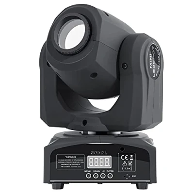 Afbeelding van ZKYMZL 60W Moving Head Lights Stage 8 GOBO Rainbow DJ Disco Kleuren 9/11 Channels LED Strobe DMX512 Control voor KTV Club Party