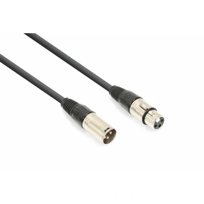 Afbeelding van Vonyx DMX kabel XLR (m/v) 110 Ohm 1.5 meter