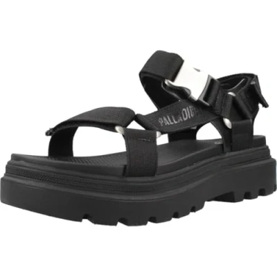 Afbeelding van Palladium Pallacruise Strap 97465 001 M, Vrouwen, Zwart, Sandalen, maat: 37