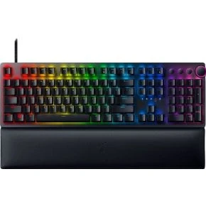Afbeelding van Razer Huntsman V2 Qwerty Gaming Toetsenbord Purple Switch Zwart