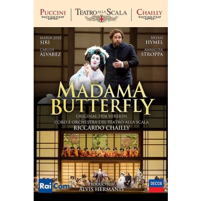 Afbeelding van Riccardo Chailly, María José Siri, Bryan Hymel Puccini: Madama Butterfly (Blu ray)