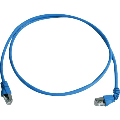 Afbeelding van Telegärtner L00001A0159 RJ45 Netwerkkabel, patchkabel CAT 6A S/FTP 2.00 m Blauw Vlambestendig, Halogeenvrij 1 stuk(s)