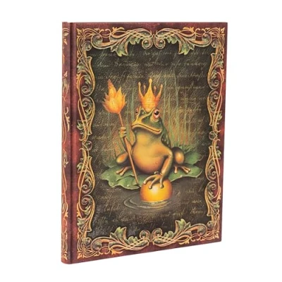 Afbeelding van Fairy Tale Collection The Brothers Grimm, Frog Prince (Fairy Collection) Ultra Lined Hardback Journal (Elastic Band Closure)