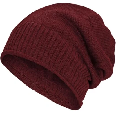 Afbeelding van Compagno gevoerde wintermuts voor mannen en vrouwen Beanie cap one size breimuts, Kleur:Olijf