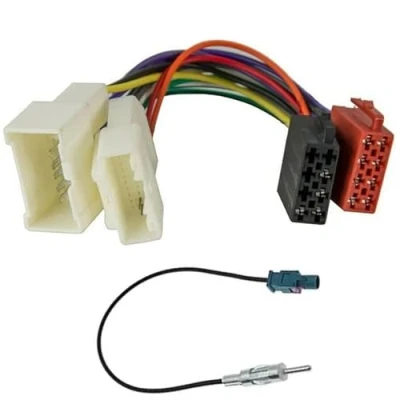 Afbeelding van Sound way Kabelboom ISO connector en antenne adapter voor autoradio installatie compatibel met Renault, Dacia, Nissan, Opel