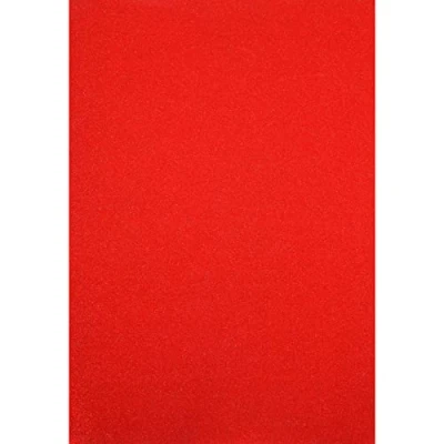 Afbeelding van Florence Glitter Cardstock Gekleurde kaart A4 Rood 5 vellen knutselpapier Scrapbook papier voor kaarten maken en andere papierambachten 250 g/m²