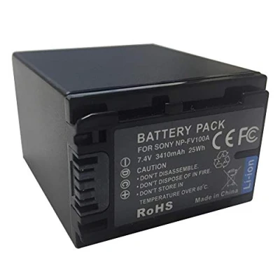 Afbeelding van XITAIAN 7.4V 3410mAh 25Wh NP FV100A Vervangende Camcorderbatterij voor Sony FV30, FV50, FV50A, FV70, FV70A, FV100,