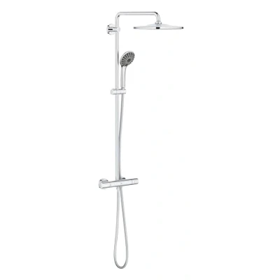 Afbeelding van Grohe vitalio joy 310 douchesysteem met thermostaatkraan cooltouch 26400001