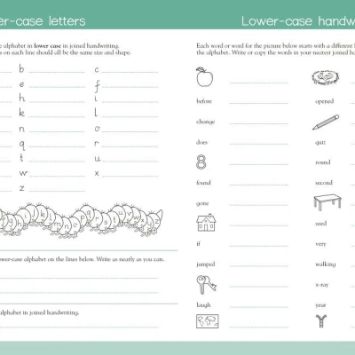 Afbeelding van Handwriting Made Easy: Advanced Writing, Ages 7 11 (Key Stage 2): Supports the National Curriculum, Practice Book (Made Easy Workbooks)