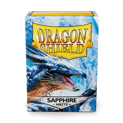 Afbeelding van Dragon Shield Sleeves Matte Sapphire (100 stuks)