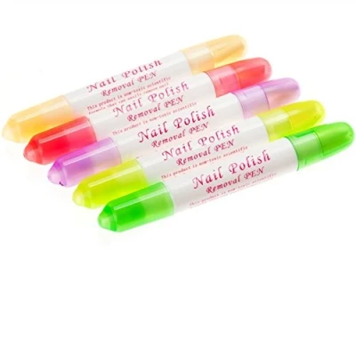 Afbeelding van Warm Girl 5 stks/set, nagellak Corrector Removal Pen Nail Art Polish Cleanser met vervangende tips Make up Remover voor DIY of Mode Gebruik Geef soepele toepassingen