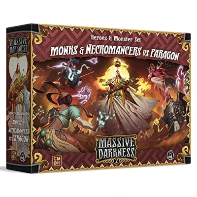 Afbeelding van Massive Darkness 2: Heroes &amp; Monster Set Monks Necromancers vs The Paragon