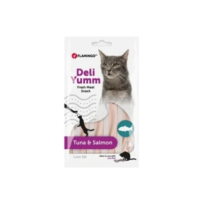 Afbeelding van &quot;Premium Vloeibare Kattensnoep Tonijn en Zalm&quot;