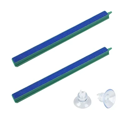 Afbeelding van 12 inch 30 cm Air Stone Bar Bubble Diffuser 2 Stks Zuurstof Buis Haak Packs Fish Tank Release Micro Bubbler Strip Luchtstenen Luchtpompen Vissen Tanks Aquaria &amp;