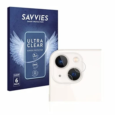 Afbeelding van Savvies Screenprotector voor Apple iPhone 13 (ALLEEN Camera Lens) Folie Beschermfolie transparant (6 Stuks)