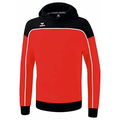 Afbeelding van CHANGE by erima sweatshirt met capuchon rood/zwart/wit / 152