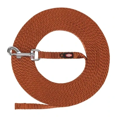 Afbeelding van TRIXIE HONDENRIEM SLEEPLIJN EXTRA LICHT ROEST BRUIN XS/S 5 MTR X 1 CM