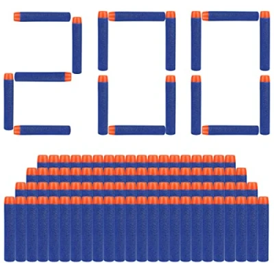 Afbeelding van Nerf Pfeile 200 Stück Darts Munition Dart Bullets Refill Foam für N Strike Elite Blasters Series by VCOSTORE