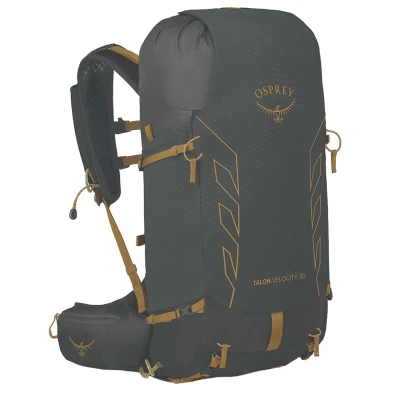 Afbeelding van Osprey Talon Velocity 30 L/XL dark charcoal/tumbleweed yellow backpack