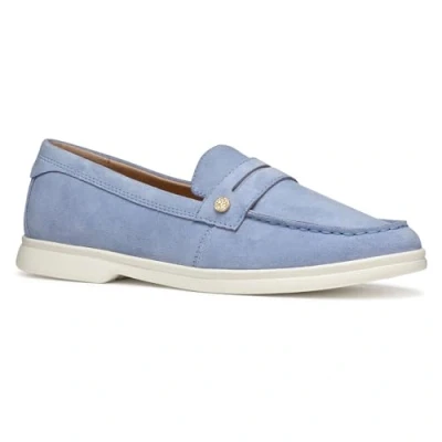 Afbeelding van Geox XAND Instappers, Dames, Maat: 38.5, Blau Schoenen