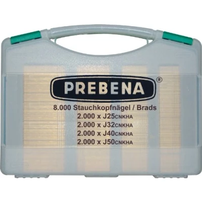 Afbeelding van Draadnagels met verloren kop type J 8000 stuk(s) Prebena Box