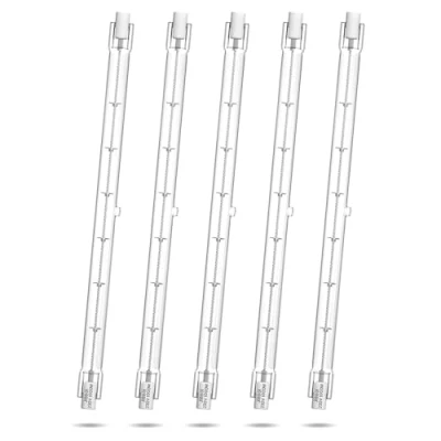 Afbeelding van CucuGo Halogeenlampen R7s 189mm 1000W 16.000 Lumen Lineair Warm Wit 2800K Lamp Type J Dimbaar Dubbele Einde Hoofdlamp voor Landschapsverlichting Plafond