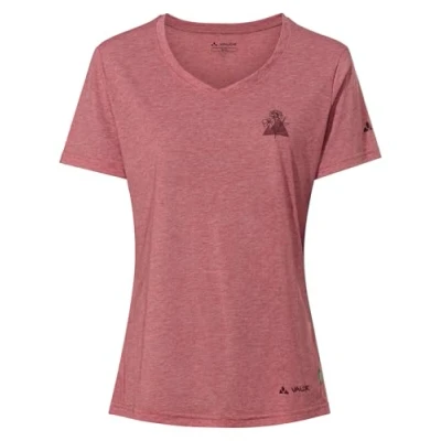 Afbeelding van Vaude Skomer Tshirt print, Dames, Maat: 36, Brick