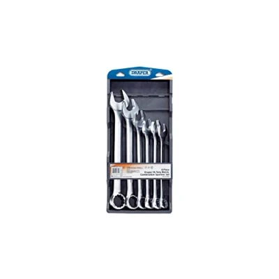 Afbeelding van Draper 26695 Hi Torq metrische combinatieset, 34mm 50mm, 6 stuks, blauw