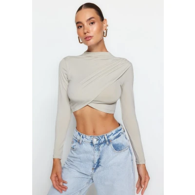 Afbeelding van Trendyol TWOAW24BZ00164 Volwassenen Vrouwen Steen XL