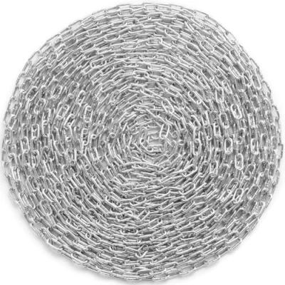 Afbeelding van VEVOR spiraalketting gemaakt van koolstofstaal slingketting 5,1 mm x 30,48 m ketting 500 kg