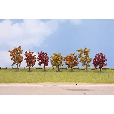 Afbeelding van NOCH 25070 Set bomen Herfstbomen 80 tot 100 mm Herfst 7 stuk(s)