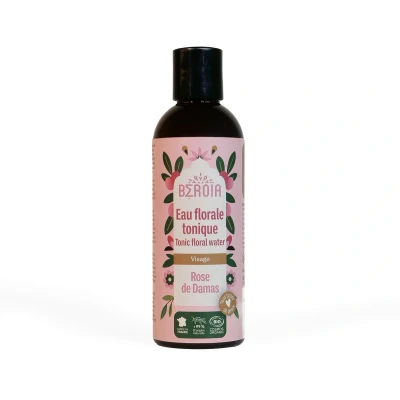 Afbeelding van Cosmos gezicht hydrolaat tonic van Damask Roos gezonde gekalmeerde huid gemaakt in Frankrijk 200ml